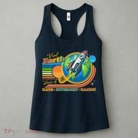 Visit Earth Home Of Cats Internet Bacon Women's Tank Top thumb 3