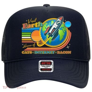 Visit Earth Home Of Cats Internet Bacon Hat