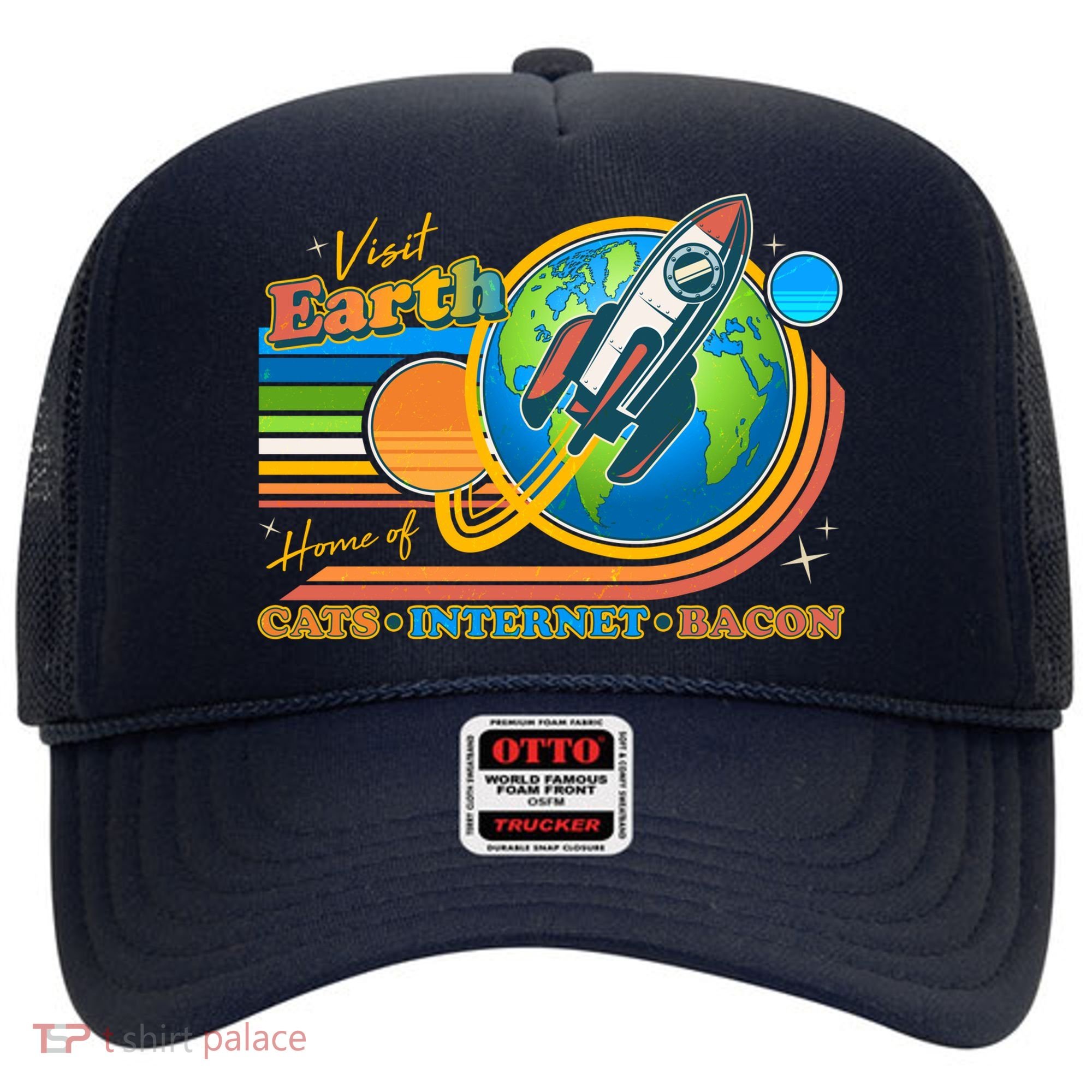 Visit Earth Home Of Cats Internet Bacon Hat
