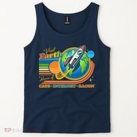 Visit Earth Home Of Cats Internet Bacon Tank Top thumb 2