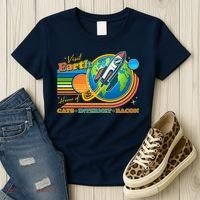 Visit Earth Home Of Cats Internet Bacon Women's T-Shirt thumb 3