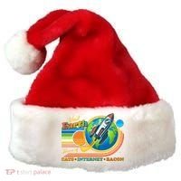 Visit Earth Home Of Cats Internet Bacon Santa Hat thumb 0