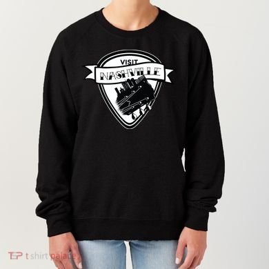 Visit Nashville Guitar Women's Sweatshirt