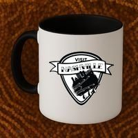 Visit Nashville Guitar Coffee Mug thumb 2