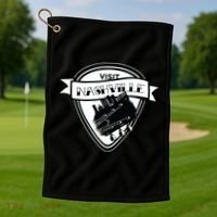 Visit Nashville Guitar Golf Towel thumb 1