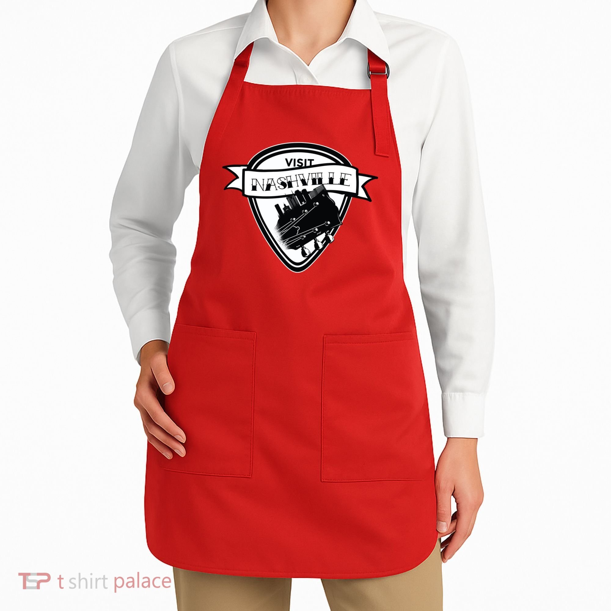 Visit Nashville Guitar Apron