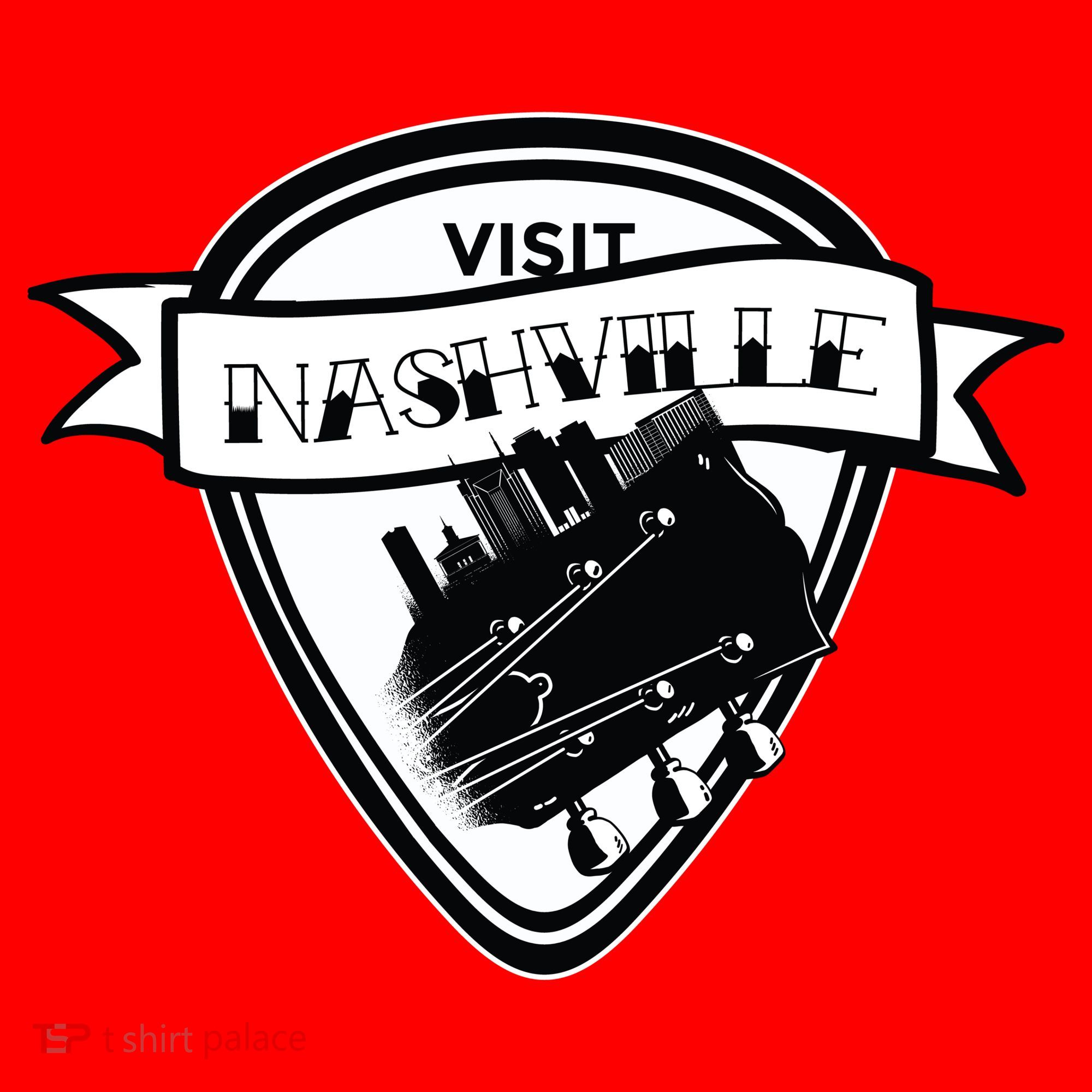 Visit Nashville Guitar Apron