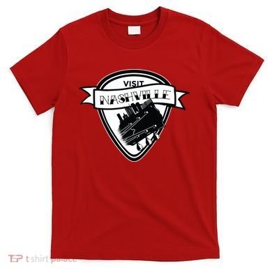 Visit Nashville Guitar T-Shirt