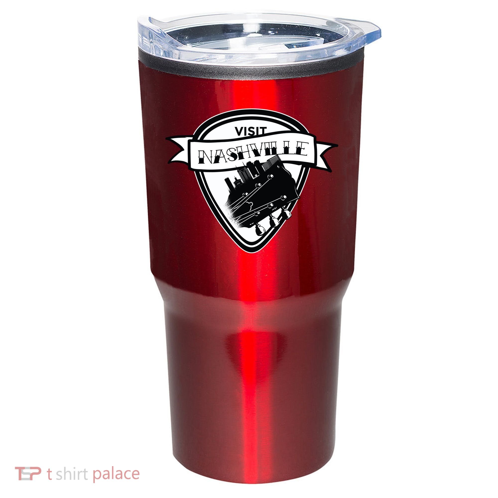 Visit Nashville Guitar Tumbler