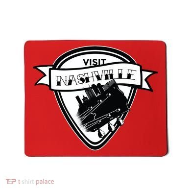 Visit Nashville Guitar Mousepad