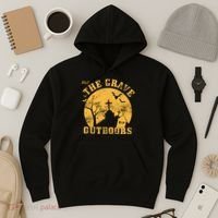Visit The Grave Outdoors Hoodie thumb 3