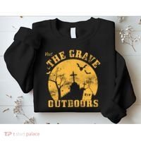 Visit The Grave Outdoors Sweatshirt thumb 2