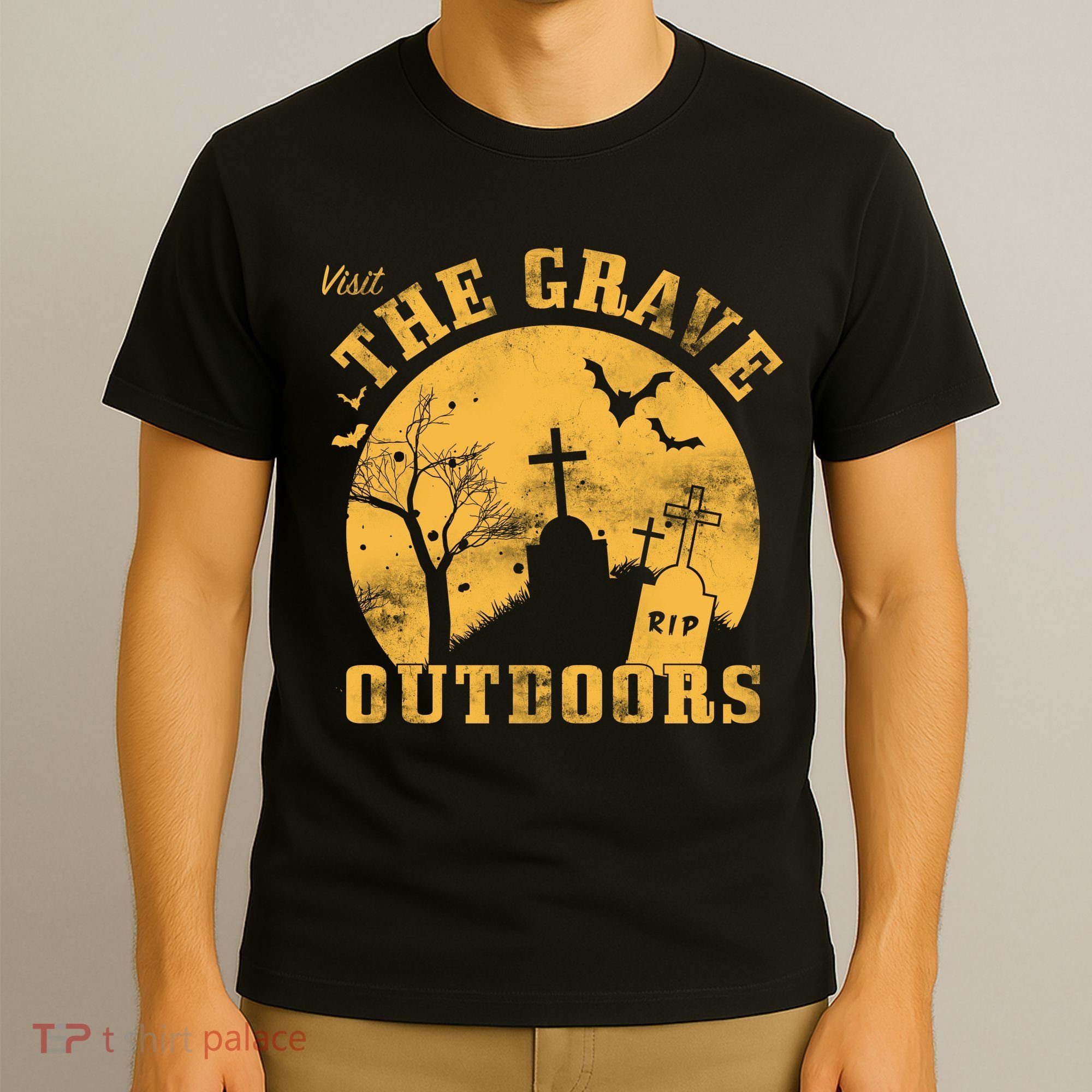Visit The Grave Outdoors T-Shirt