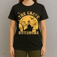 Visit The Grave Outdoors T-Shirt thumb 4