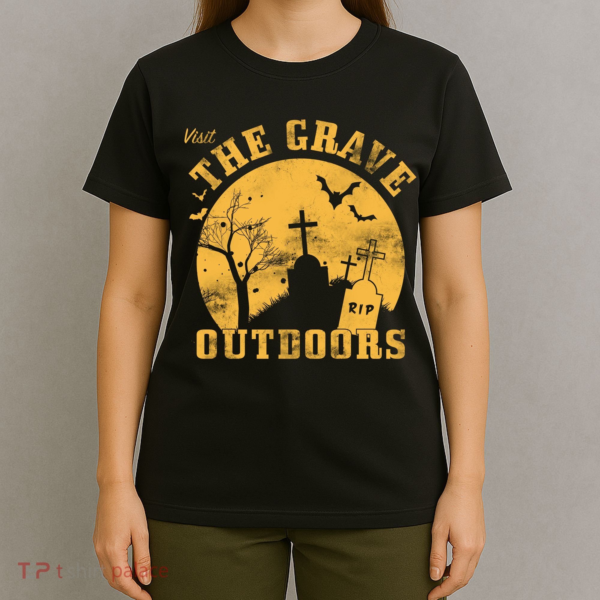 Visit The Grave Outdoors T-Shirt