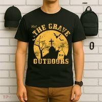 Visit The Grave Outdoors T-Shirt thumb 6
