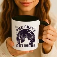 Visit The Grave Outdoors Coffee Mug thumb 3