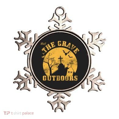 Visit The Grave Outdoors Ornament