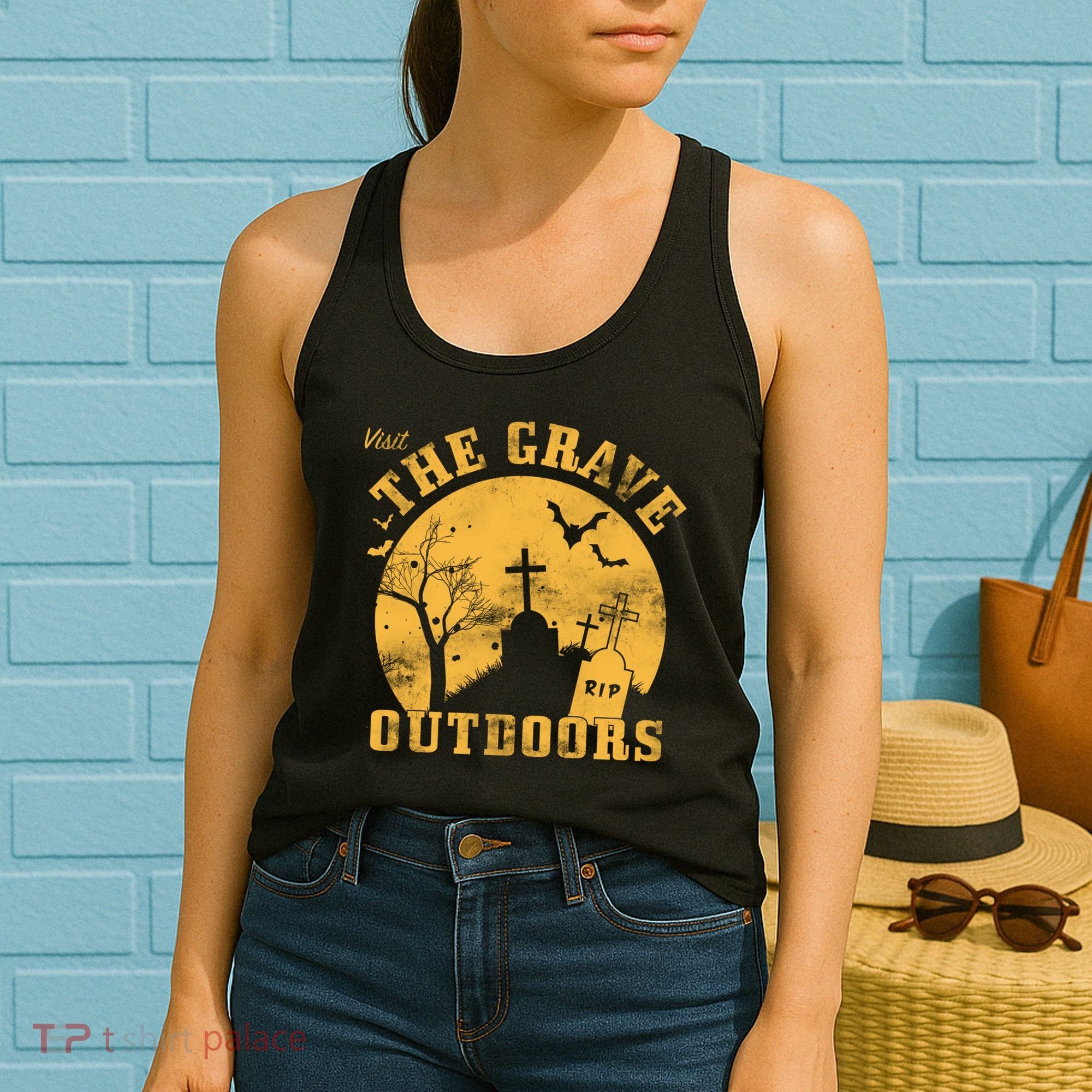 Visit The Grave Outdoors Women's Tank Top
