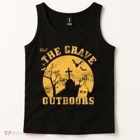 Visit The Grave Outdoors Tank Top thumb 2