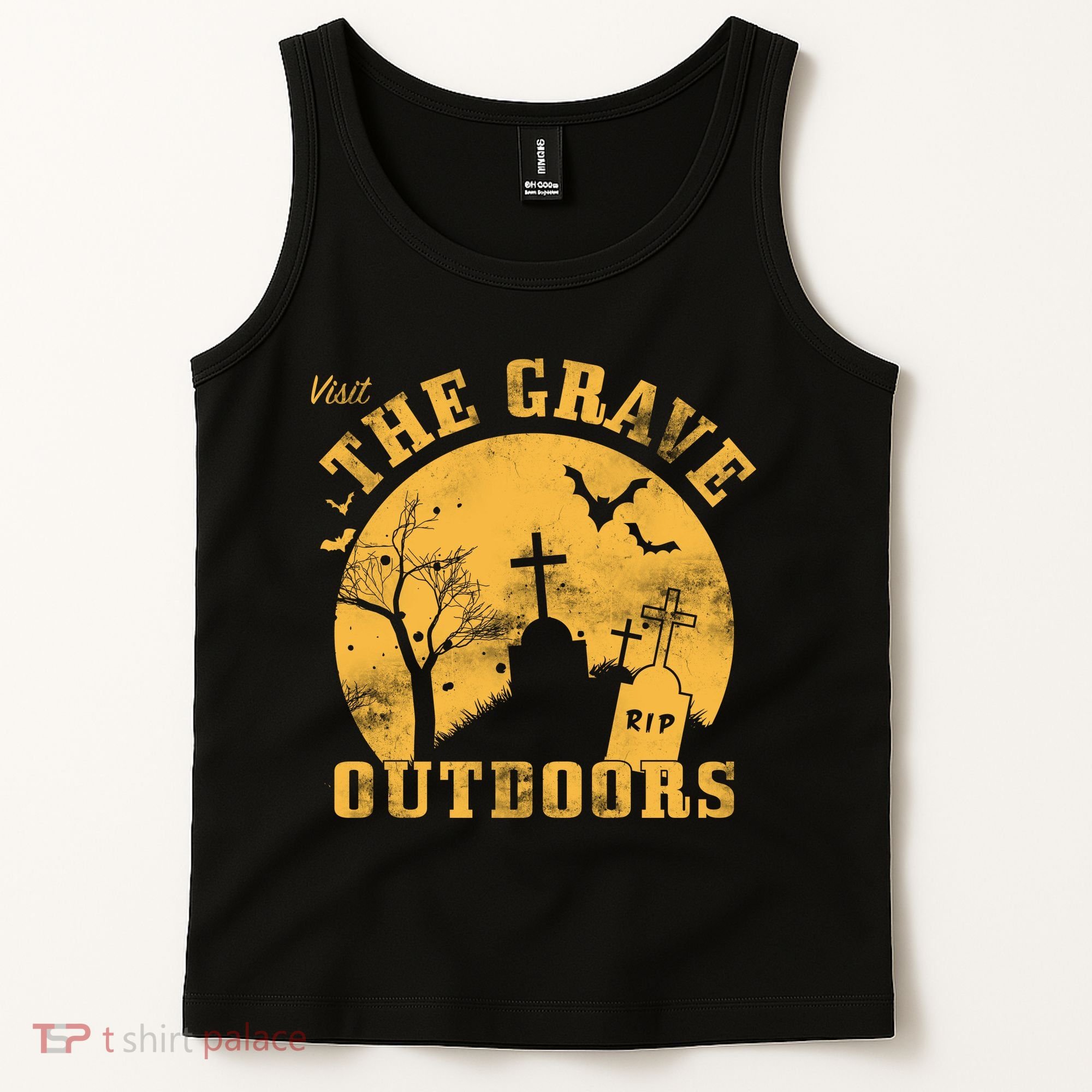 Visit The Grave Outdoors Tank Top