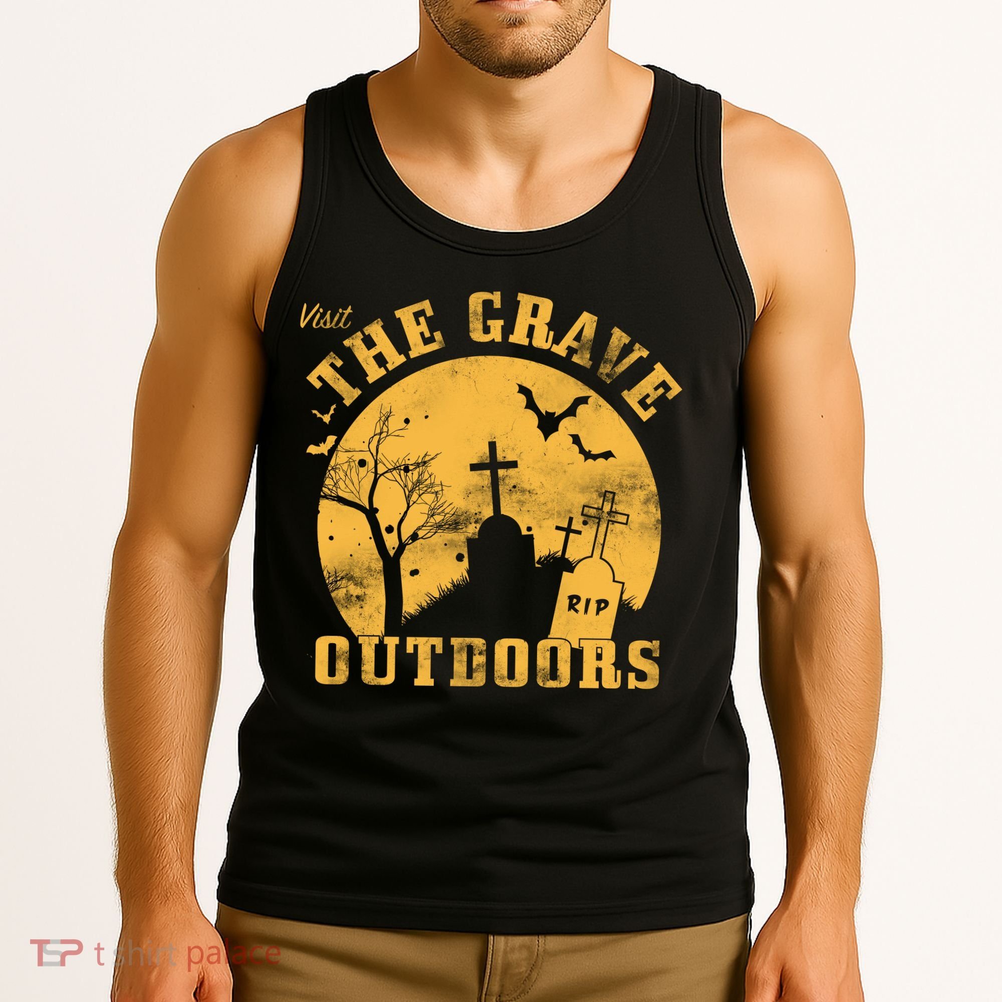 Visit The Grave Outdoors Tank Top