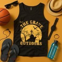 Visit The Grave Outdoors Tank Top thumb 4