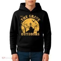 Visit The Grave Outdoors Kids Hoodie thumb 4