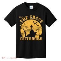Visit The Grave Outdoors Kids T-Shirt thumb 0
