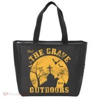 Visit The Grave Outdoors Tote Bag thumb 0