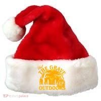 Visit The Grave Outdoors Funny Halloween Santa Hat thumb 0