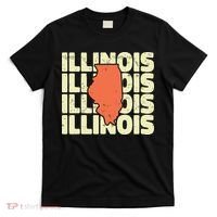 Vintage Illinois Usa State T-Shirt thumb 0