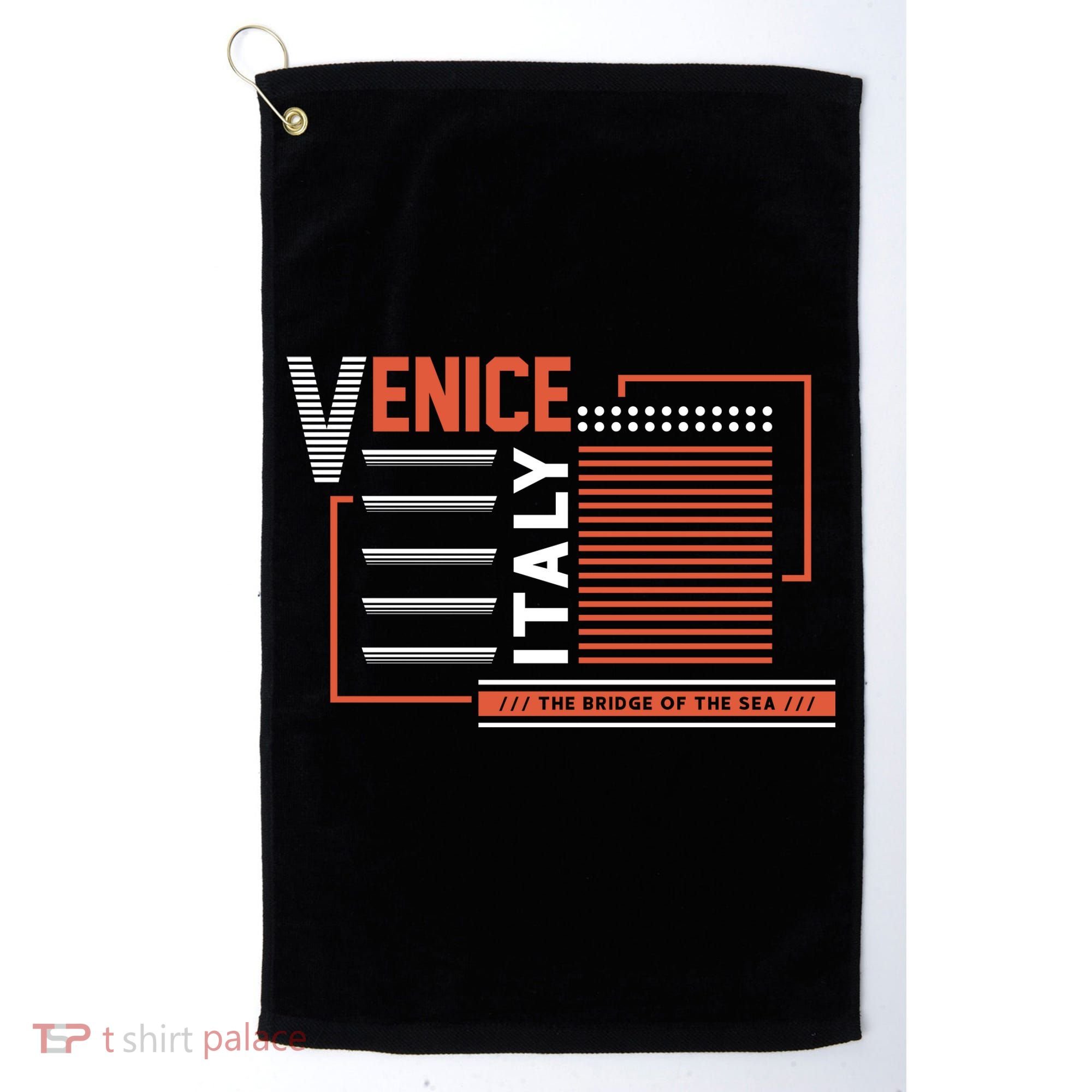 Venice Italy Golf Towel