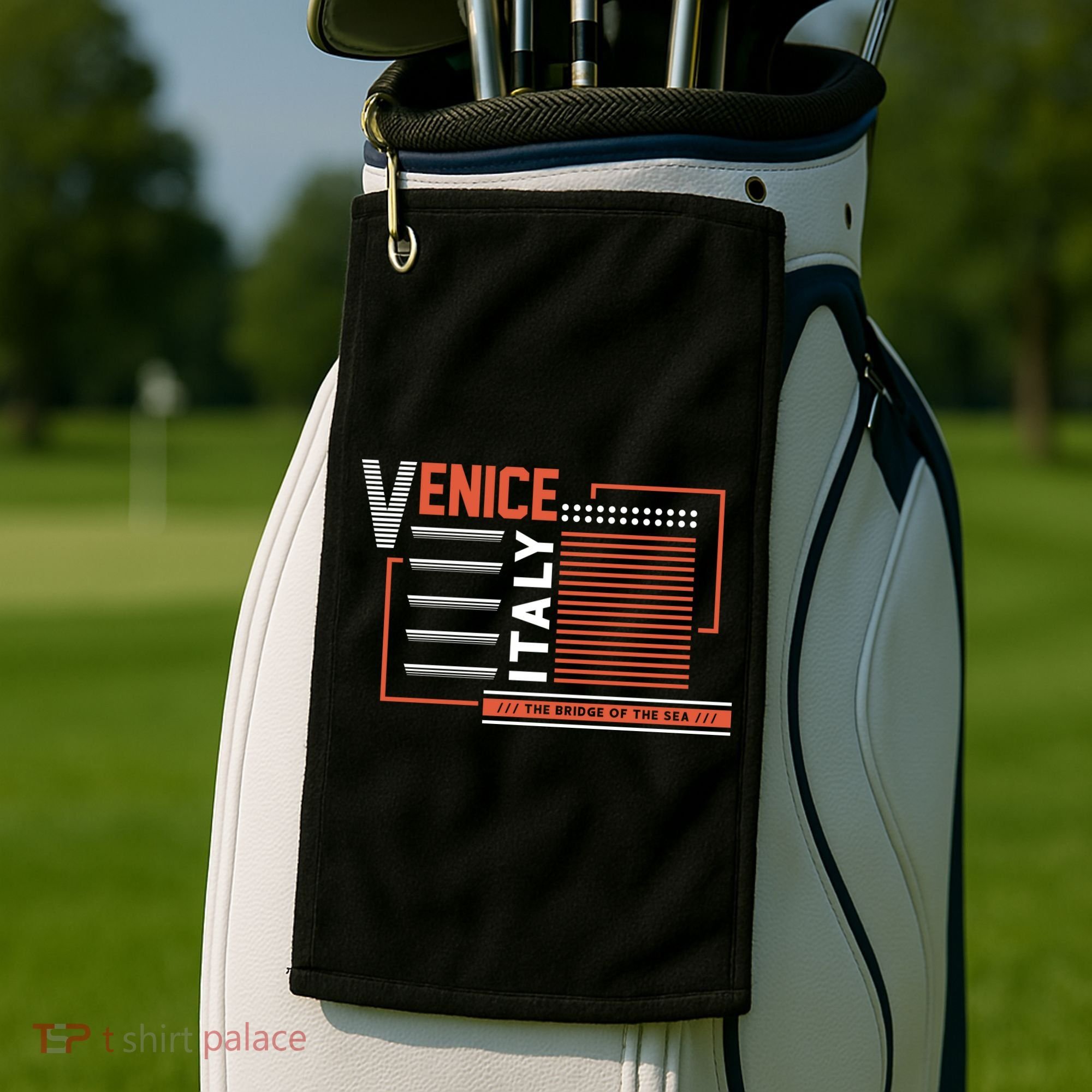 Venice Italy Golf Towel