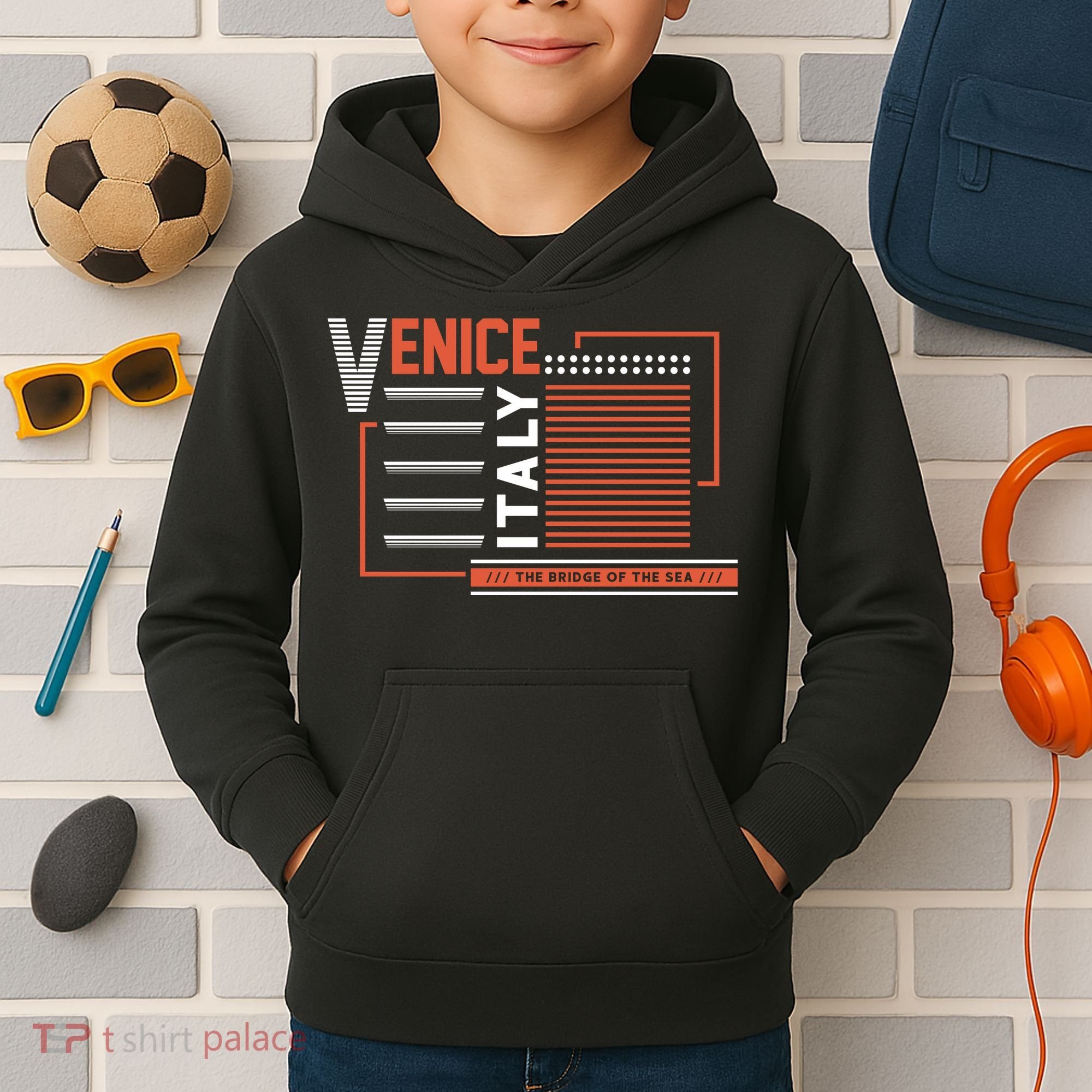 Venice Italy Kids Hoodie