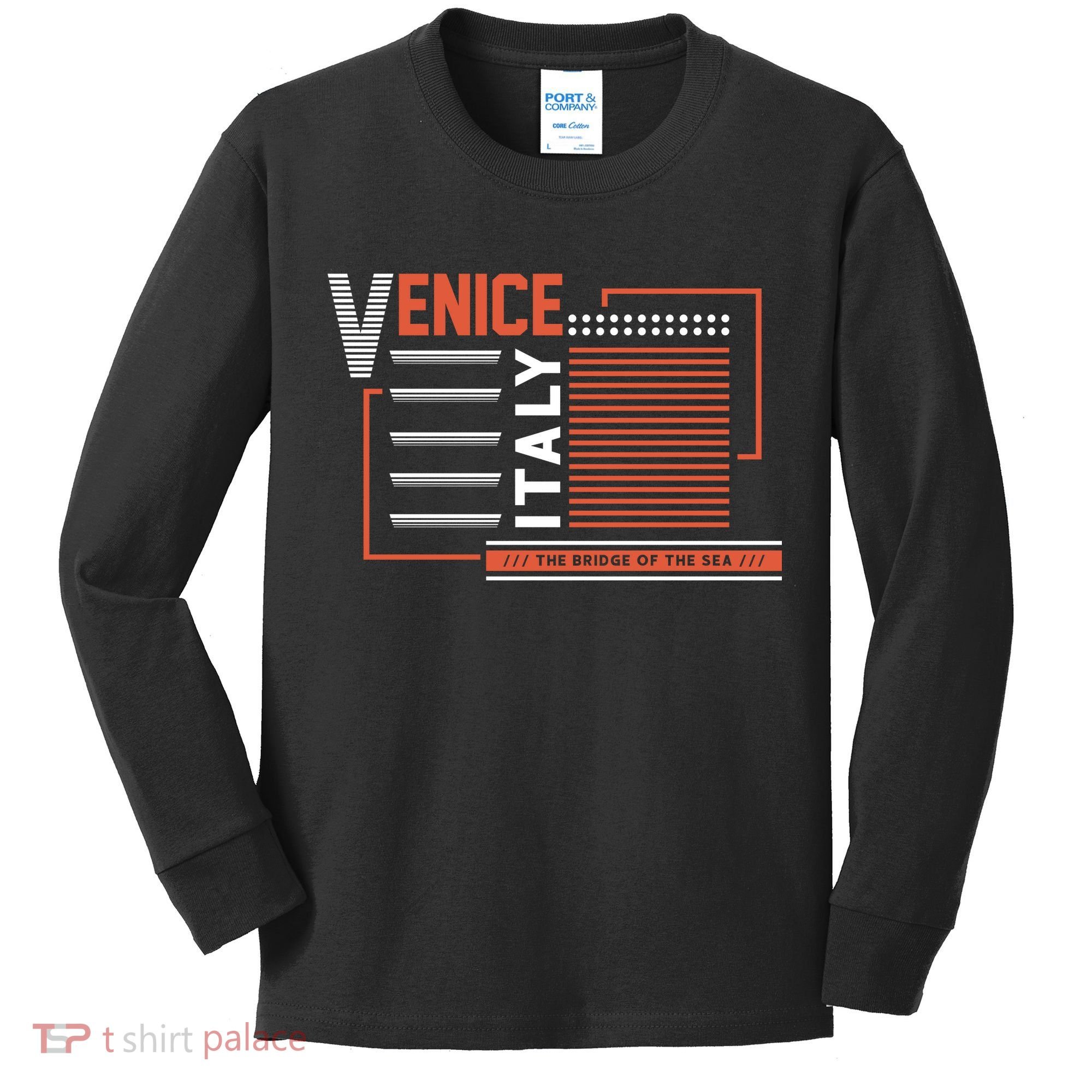 Venice Italy Kids Long Sleeve Shirt