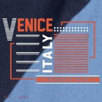 Venice Italy Raglan Baseball Sleeve Shirt thumb 2
