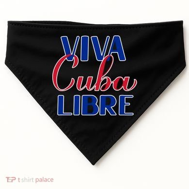 Viva Cuba Libre USA-Made Doggie Bandana