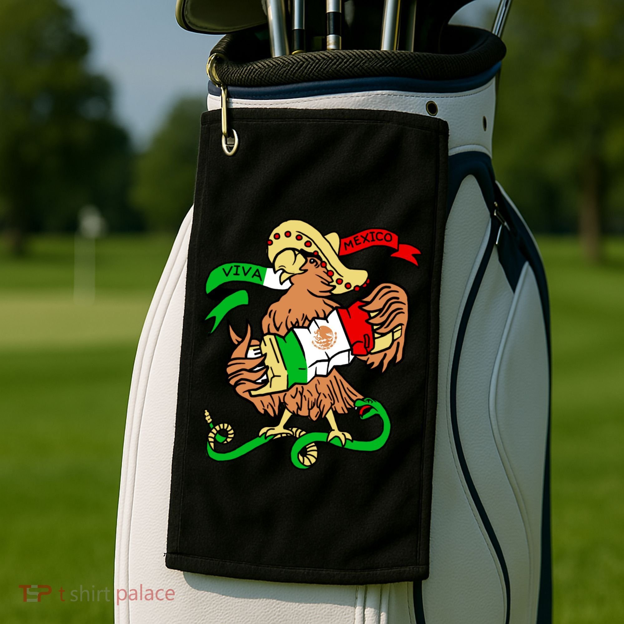 Viva Mexico Golf Towel