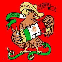 Viva Mexico Santa Hat thumb 1