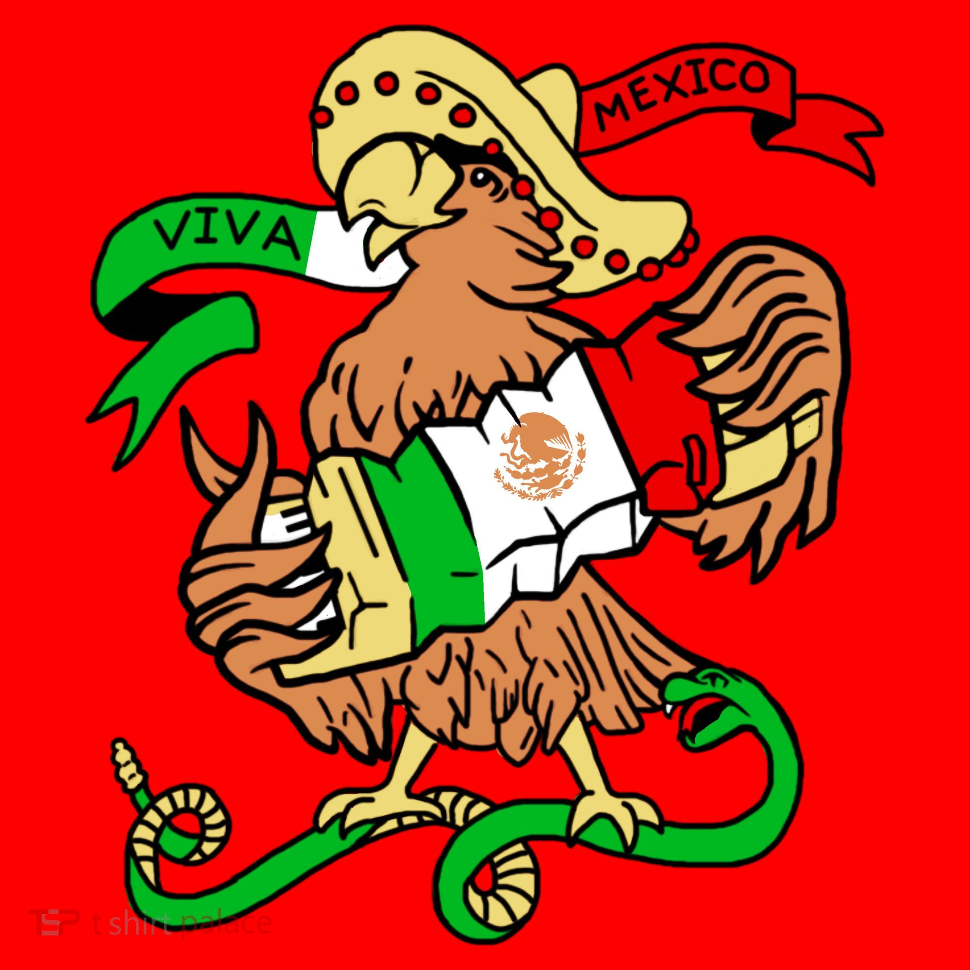 Viva Mexico Santa Hat