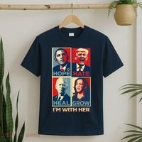 Vintage Im With Her Vote Kamala Harris 2024 T-Shirt thumb 2