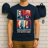 Vintage Im With Her Vote Kamala Harris 2024 T-Shirt thumb 6