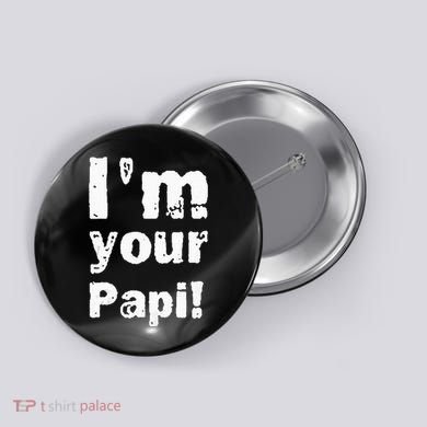 Vintage Im Your Papi Tank Top Button