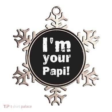 Vintage Im Your Papi Tank Top Ornament