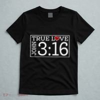Valentines John 316 True Love Jesus Christian Faith T-Shirt thumb 5