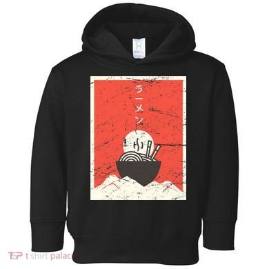 Vintage Japanese Anime Ramen Toddler Hoodie
