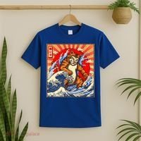 Vintage Japanese Catzilla Poster T-Shirt thumb 2
