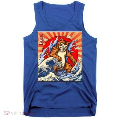 Vintage Japanese Catzilla Poster Tank Top