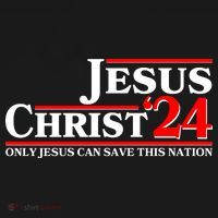 Vote Jesus Christ 2024 Only Jesus Can Save This Nation Coaster thumb 2